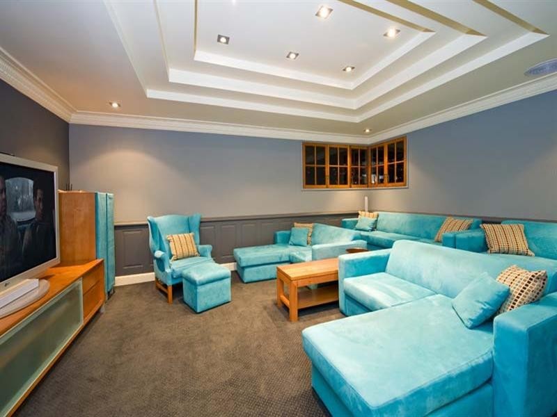 contemporary style living room