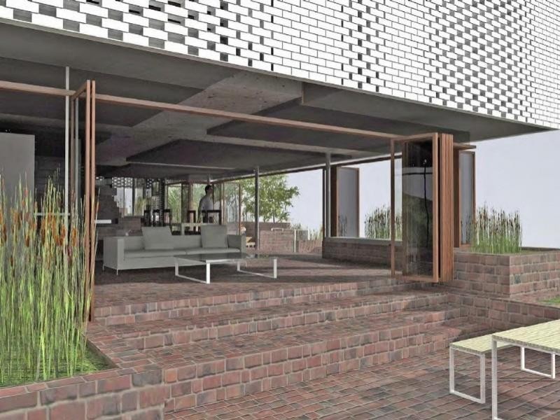 contemporary style living room