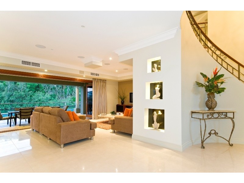 contemporary style living room