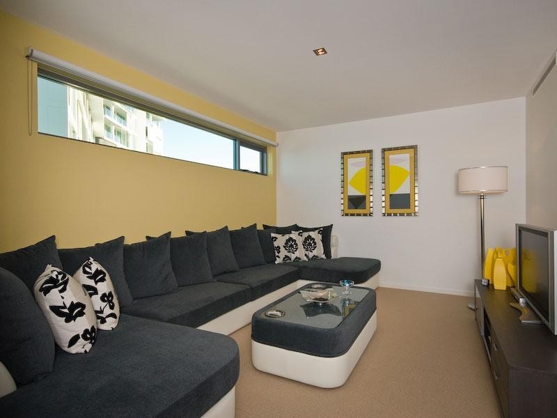 contemporary style living room