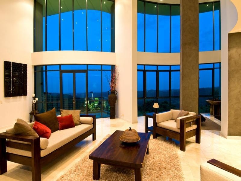 contemporary style living room