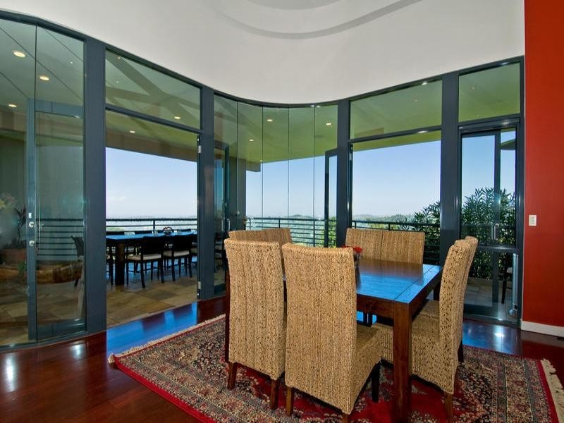 contemporary style dining room