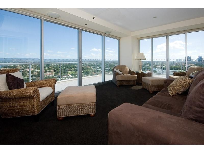 contemporary style living room