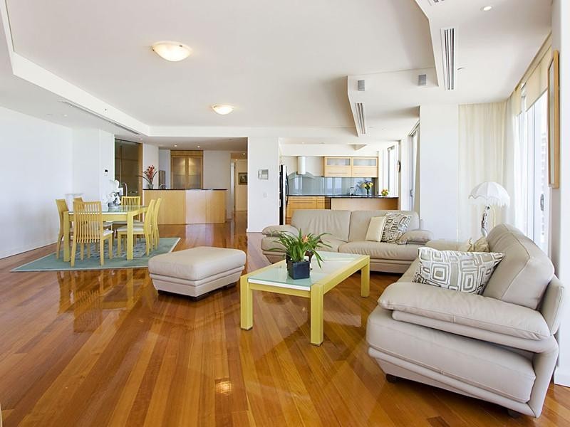 contemporary style living room