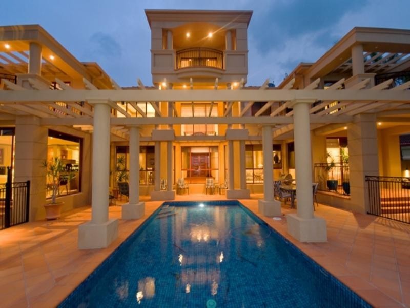 swimming pool landscapes style landscape