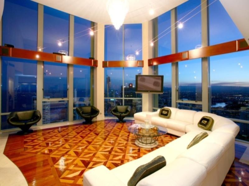 contemporary style living room