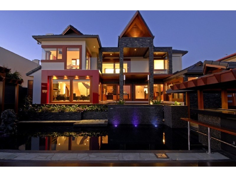 modern garden style landscape