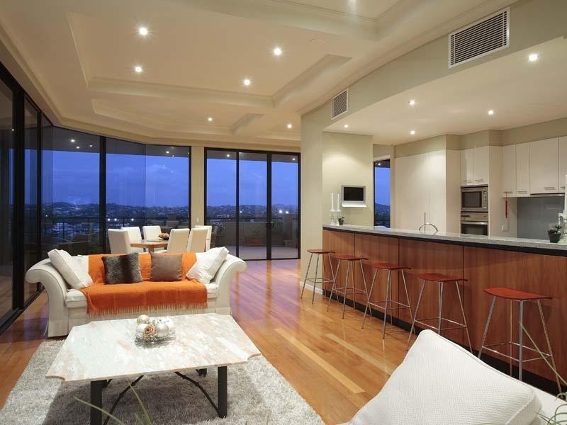 contemporary style living room