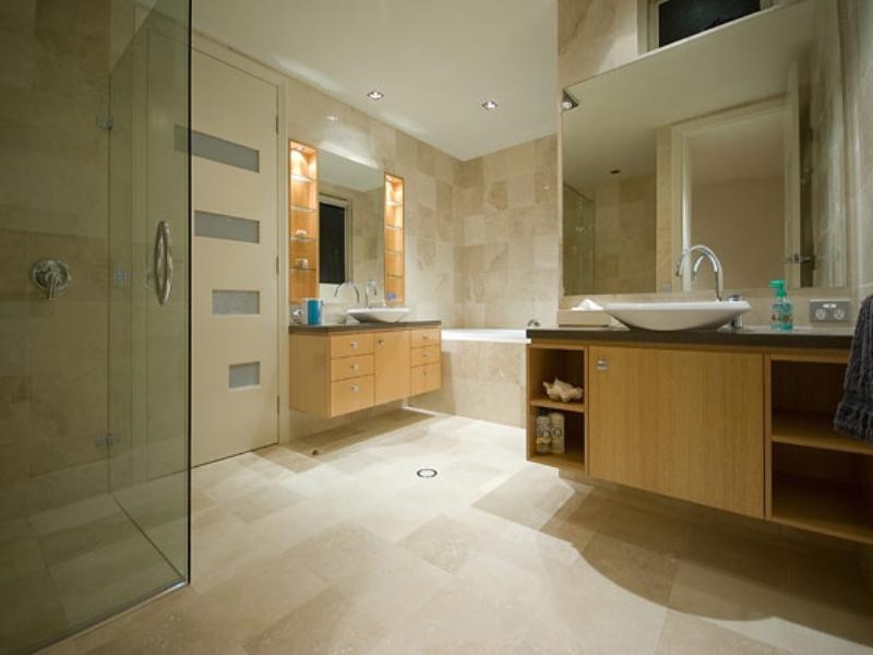 contemporary style bathroom
