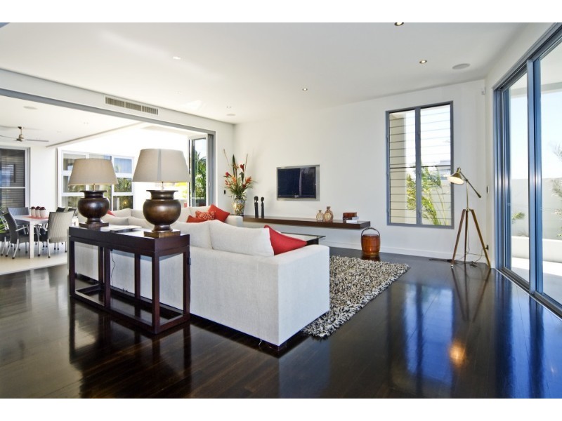 contemporary style living room