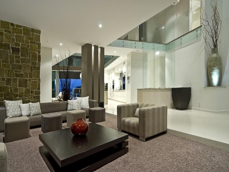 contemporary style living room