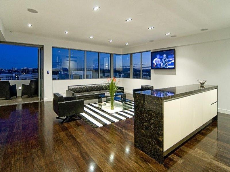 contemporary style living room