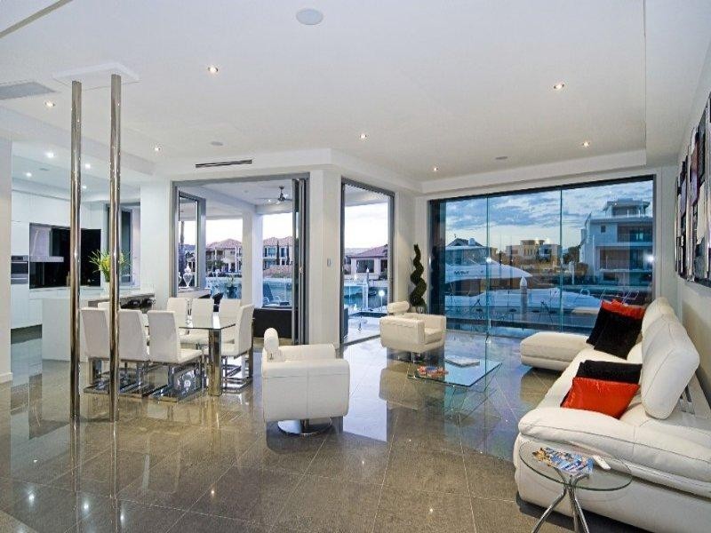 contemporary style living room