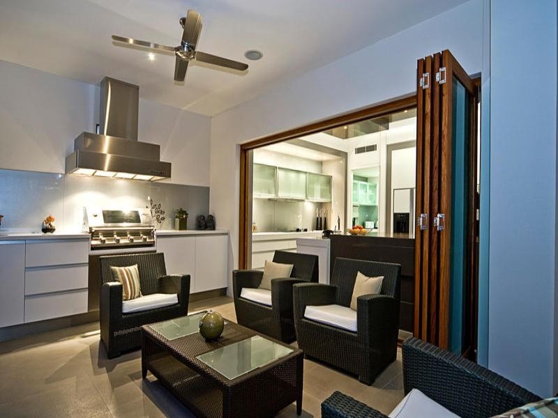 contemporary style living room