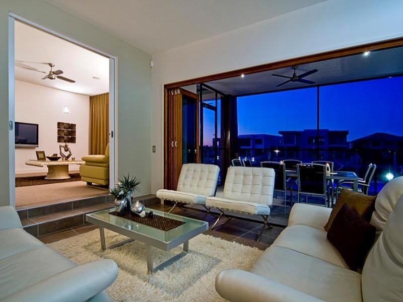 contemporary style living room