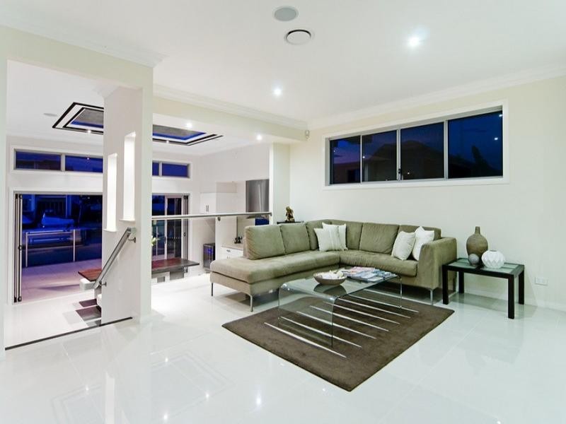 contemporary style living room