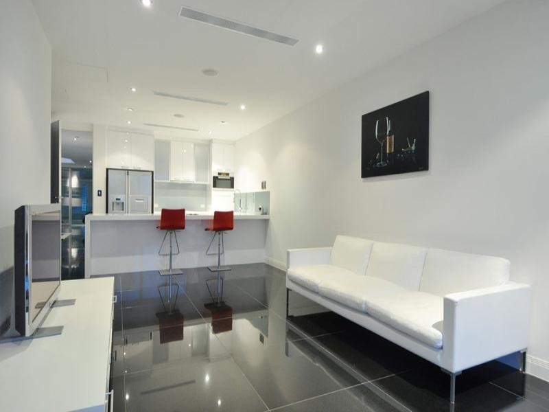 contemporary style living room