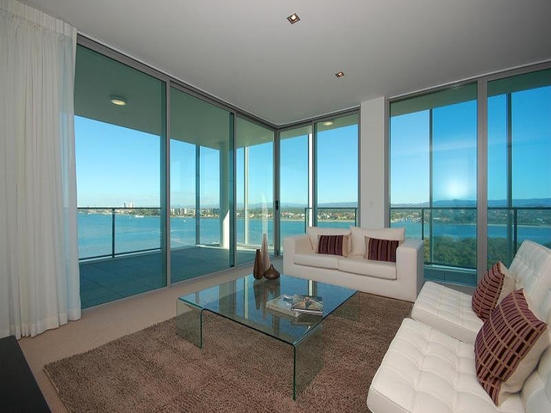 contemporary style living room