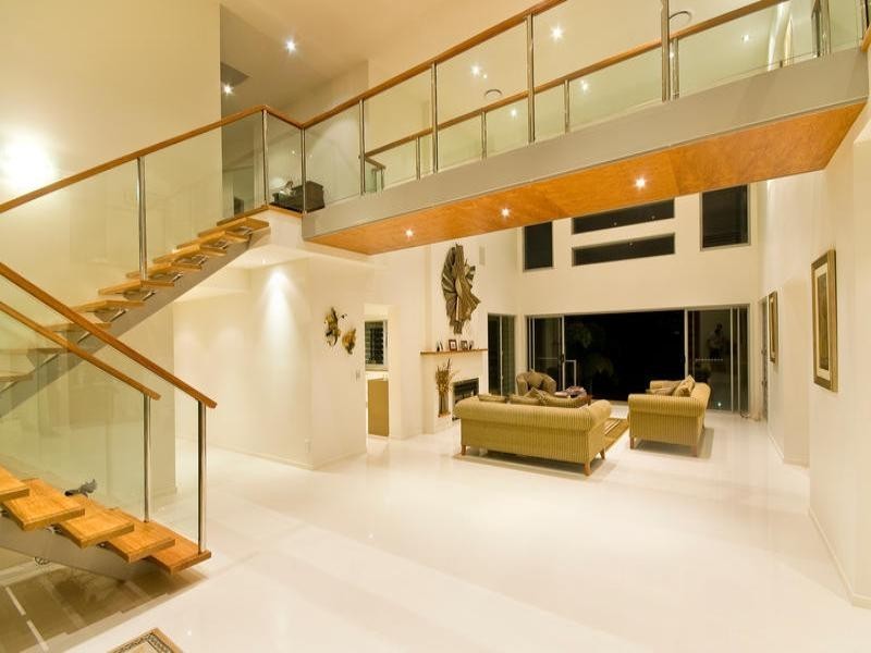 contemporary style living room