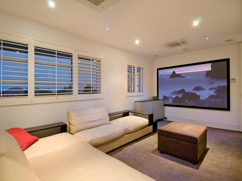 contemporary style living room