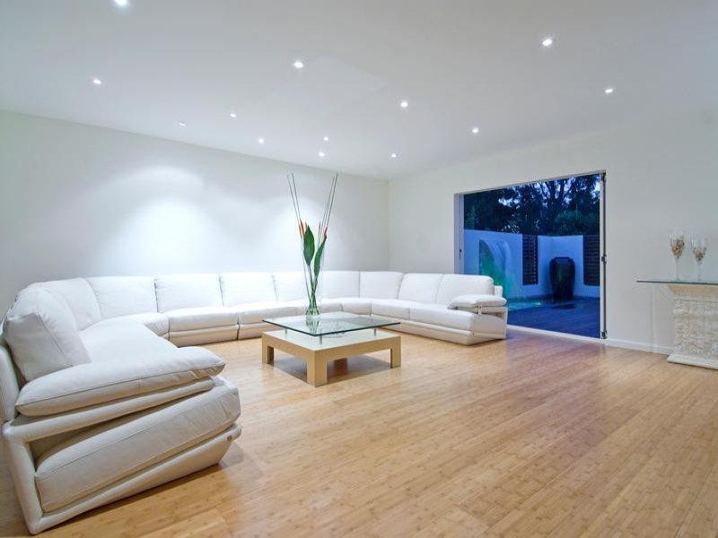 contemporary style living room