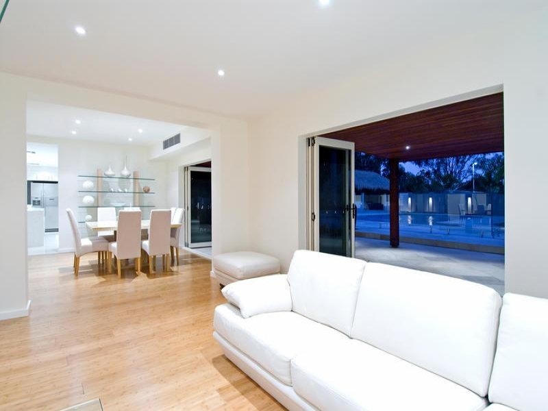 contemporary style living room