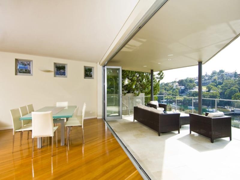 contemporary style dining room