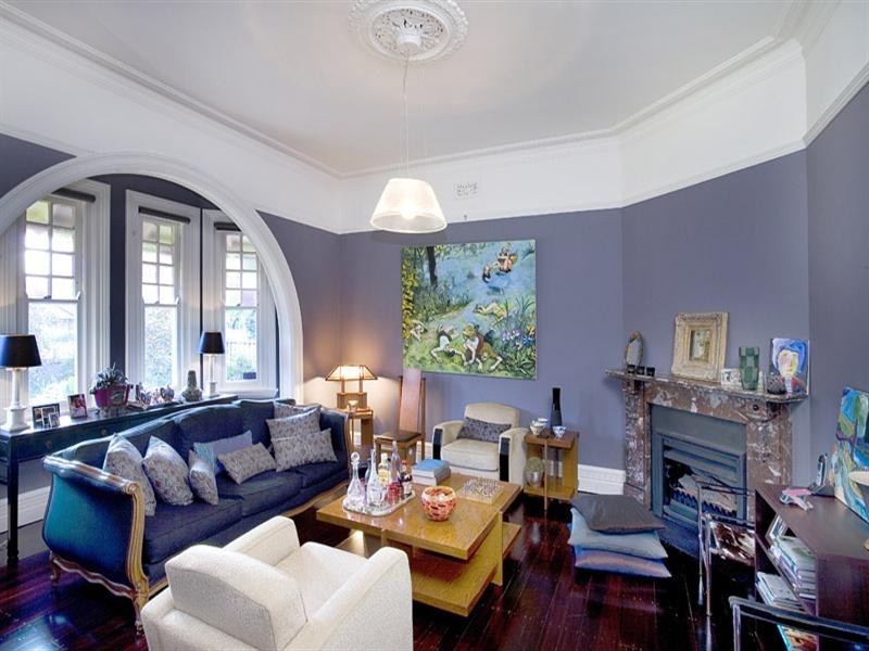 contemporary style living room