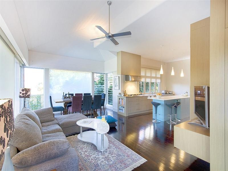 contemporary style living room