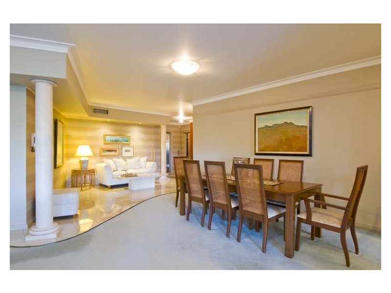 contemporary style dining room