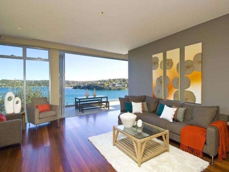 contemporary style living room