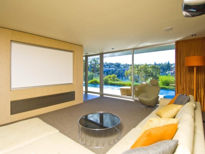 contemporary style living room