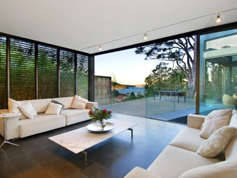 contemporary style living room