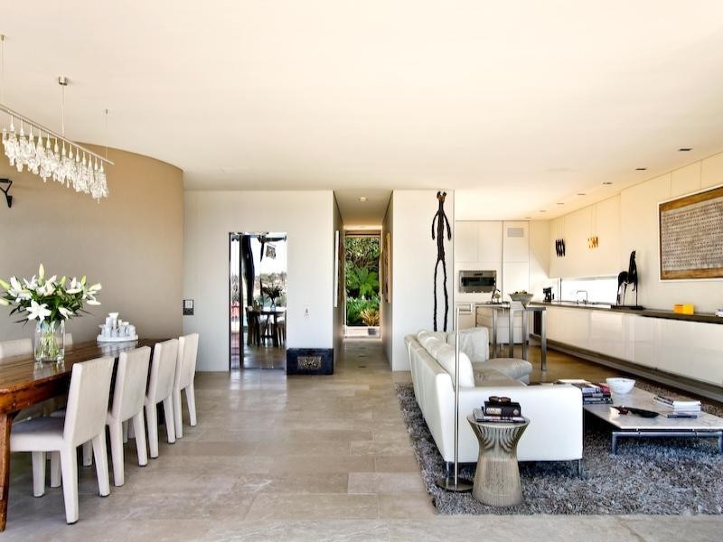 contemporary style living room