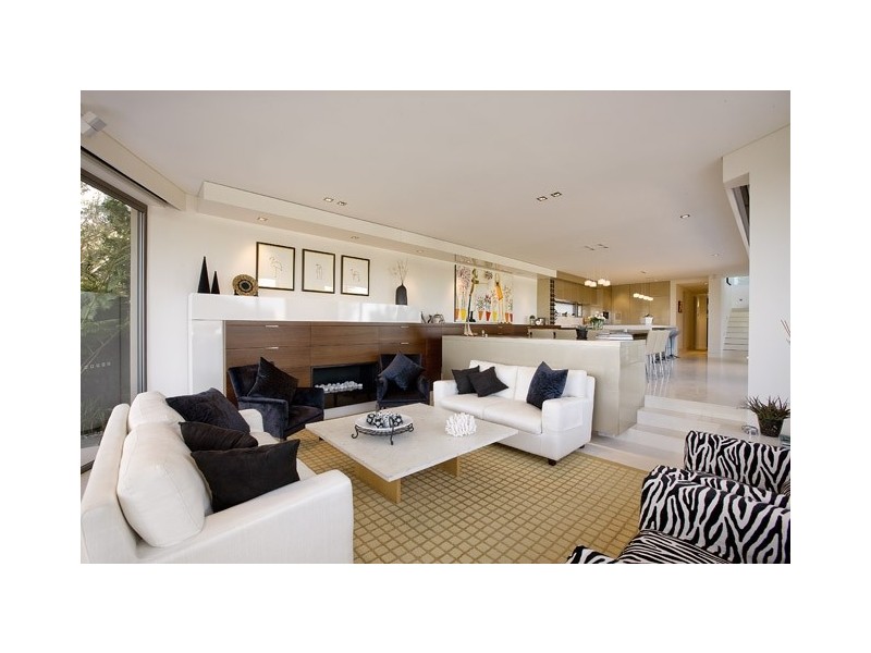 contemporary style living room