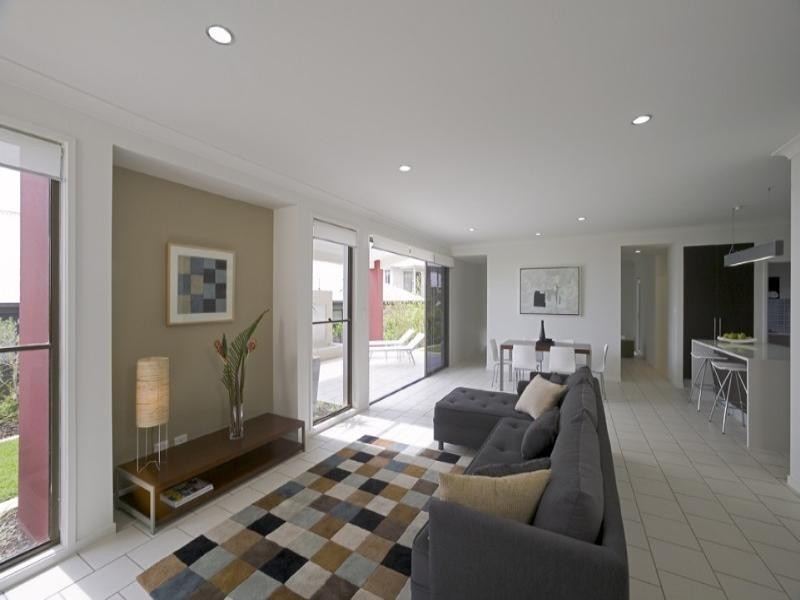 contemporary style living room