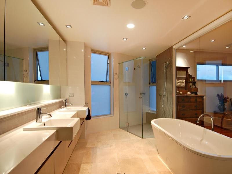 contemporary style bathroom