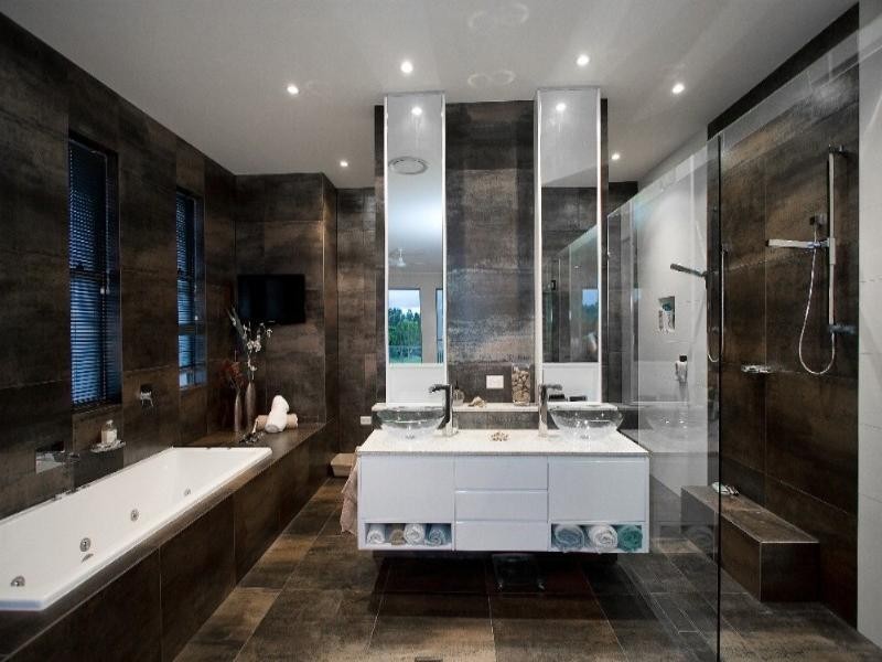 contemporary style bathroom