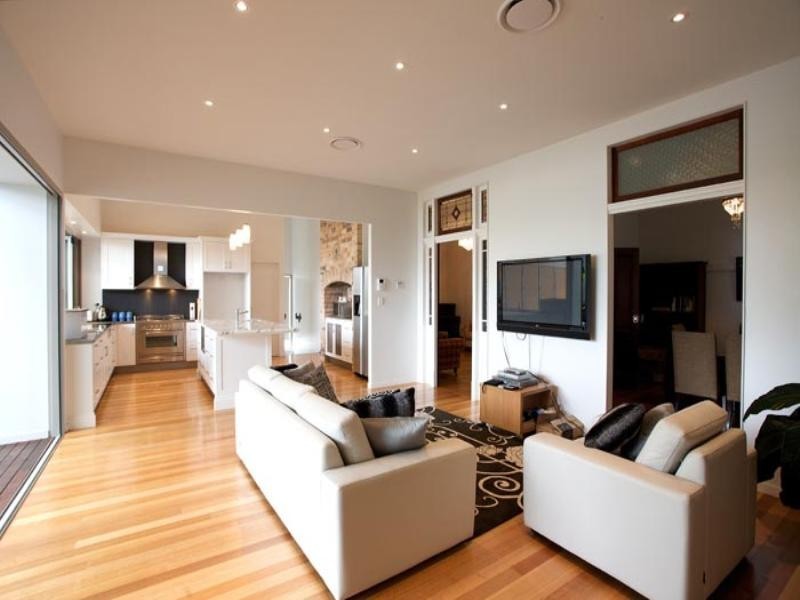 contemporary style living room