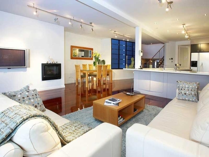 contemporary style living room