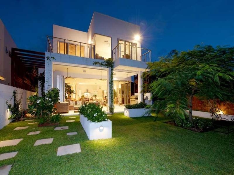 modern garden style landscape