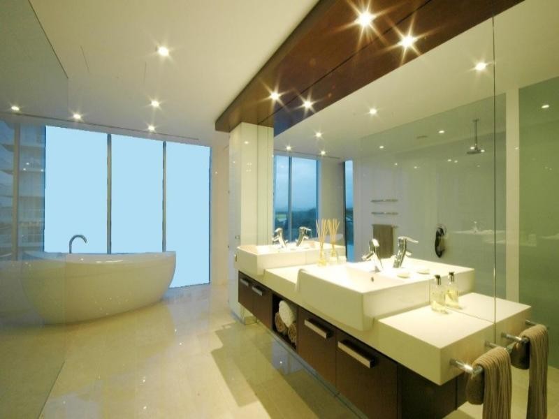 contemporary style bathroom