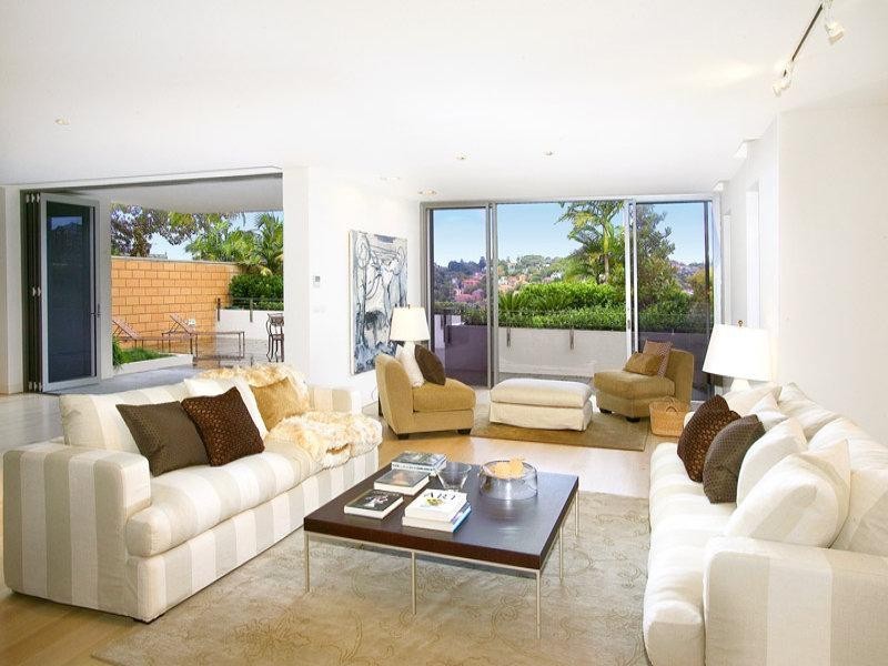 contemporary style living room