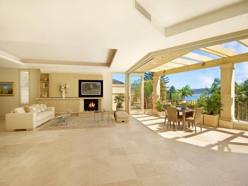 contemporary style living room