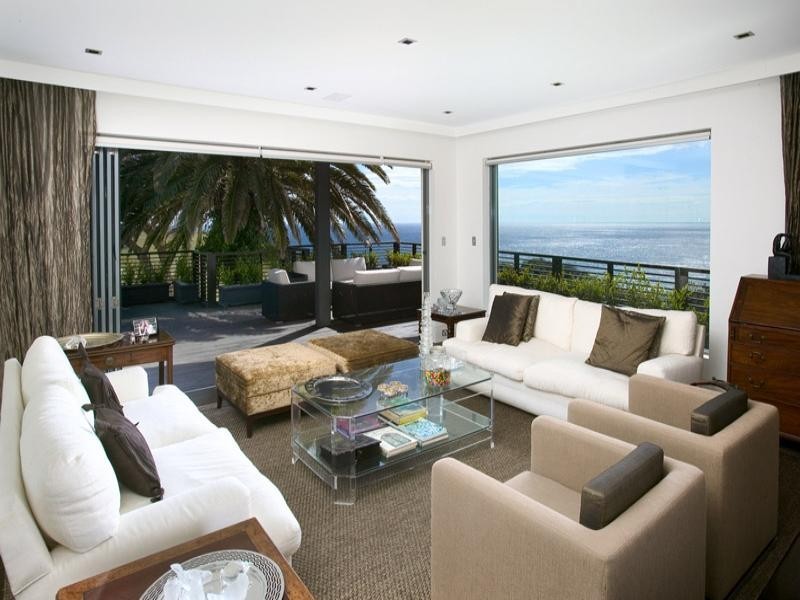 contemporary style living room