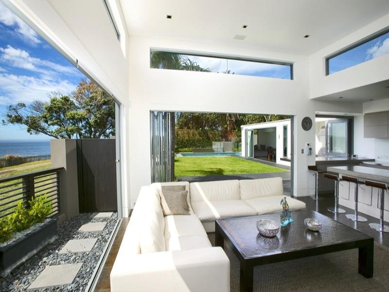 contemporary style living room