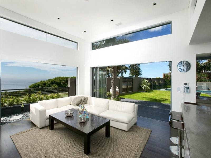 contemporary style living room