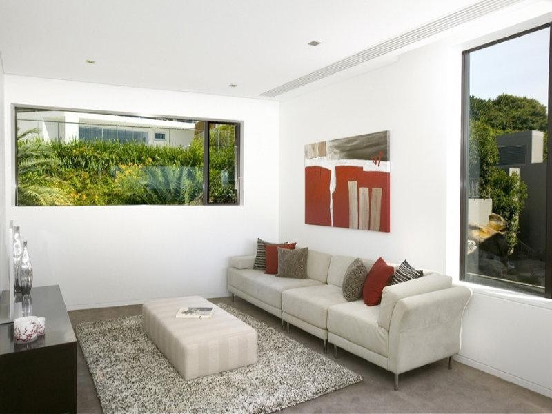 contemporary style living room