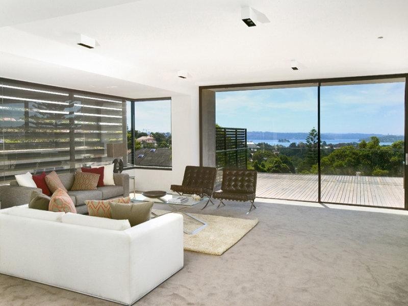 contemporary style living room