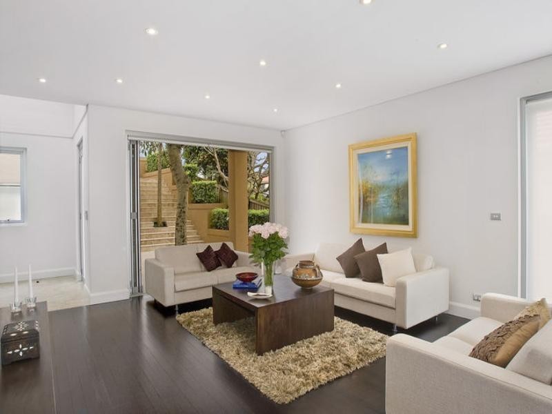 contemporary style living room